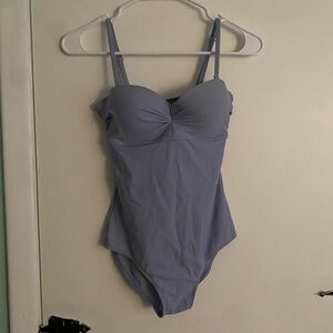 Korean One Piece Swimsuit (Periwinkle)